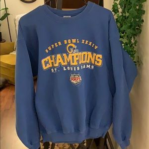 Vintage NFL Rams Super Bowl Sweater